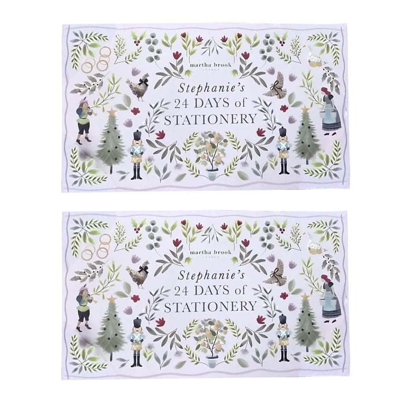JollyJournals™ - Calendario de Adviento con papelería 24 sorpresas