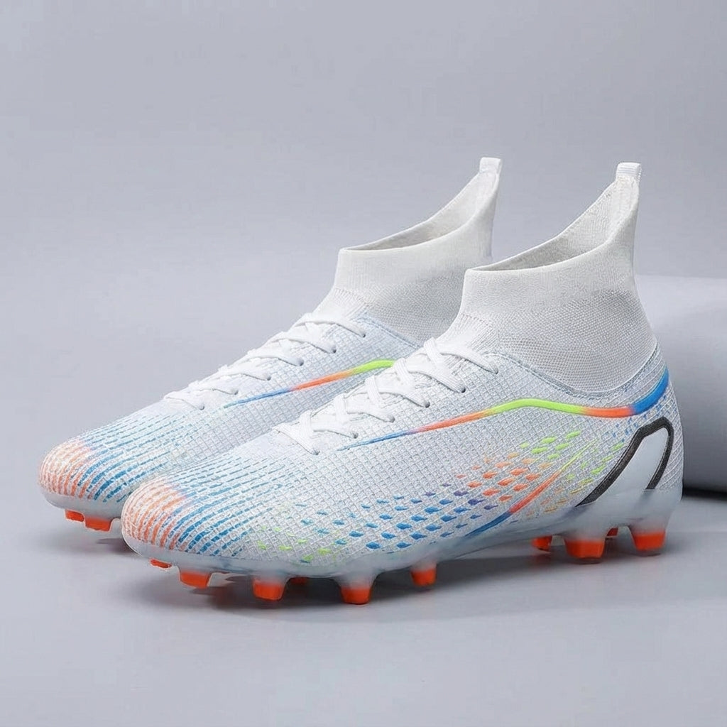 Botas de fútbol unisex de caña alta para mayor estabilidad