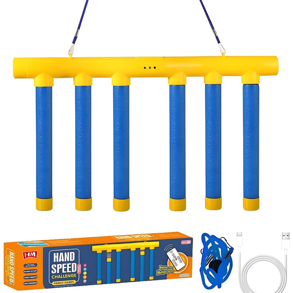 Juego de reflejos para niños, entrenador de reacción, desafío de palos que caen
