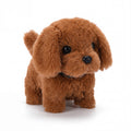 Juguete de peluche interactivo para perro, cachorro suave realista con movimiento