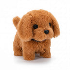 Juguete de peluche interactivo para perro, cachorro suave realista con movimiento