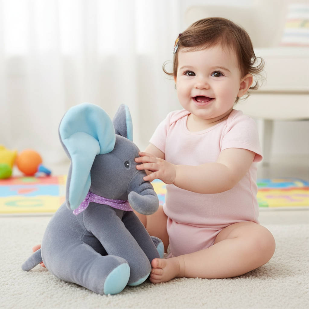 Juguete elefante parlante cucú-tras