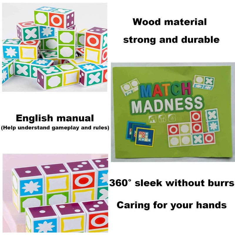 Juego de mesa de lógica educativa para niños