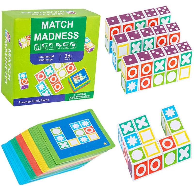 Juego de mesa de lógica educativa para niños