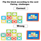 Juego de mesa de lógica educativa para niños