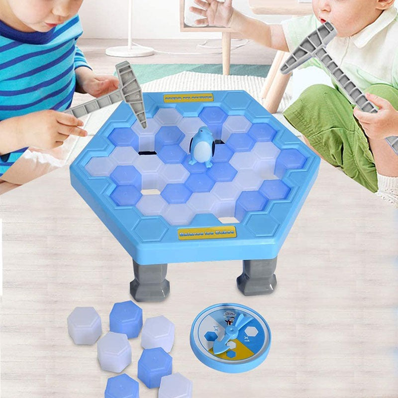 Juego de mesa unisex para romper hielo con pingüinos para niños