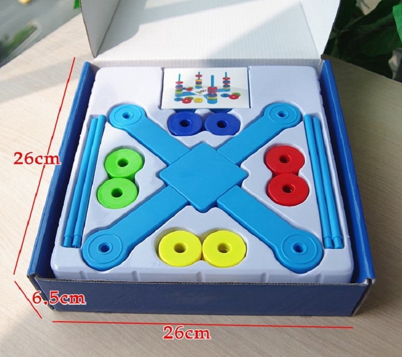 Juego de mesa de exploración de ciencia y física magnética para niños