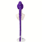 Peluca épica morada para niños para disfraces de Halloween