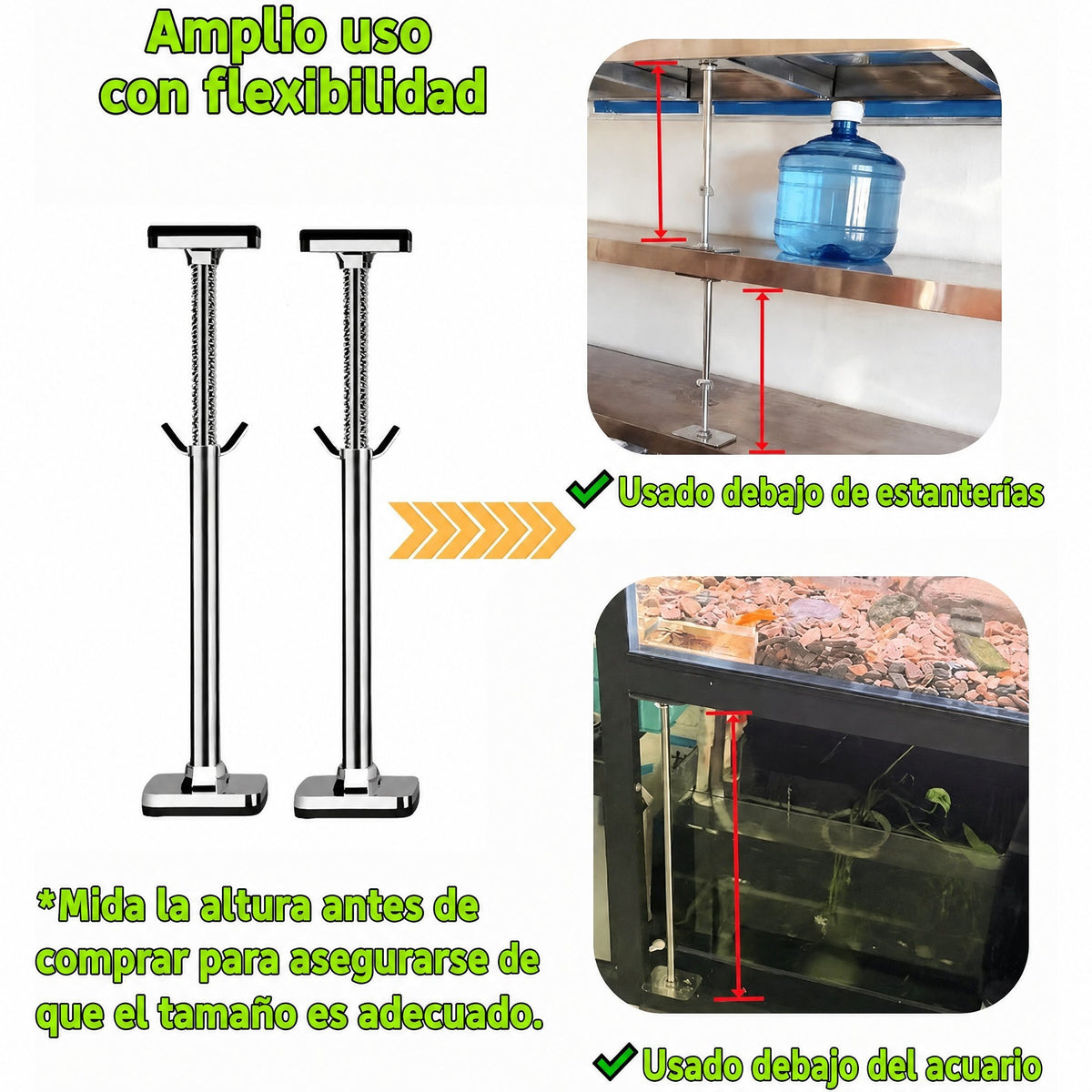 Kit de soporte para fregadero bajo encimera