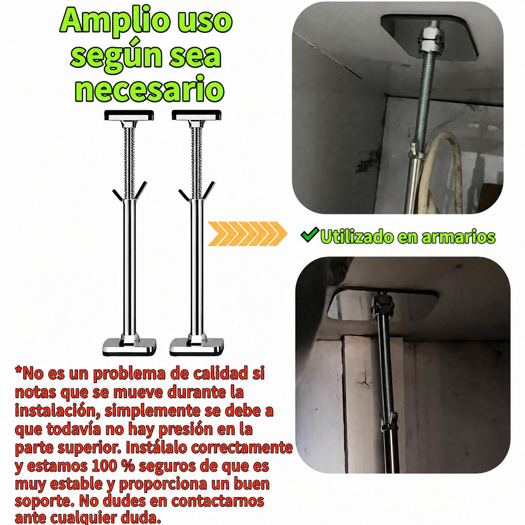 Kit de soporte para fregadero bajo encimera