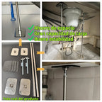 Kit de soporte para fregadero bajo encimera