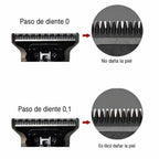 Kit profesional masculino de cortapelos y afeitadora eléctrica
