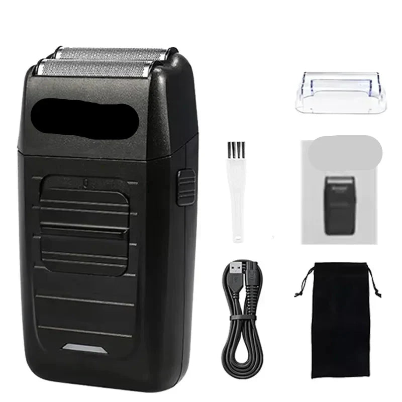 Kit profesional masculino de cortapelos y afeitadora eléctrica