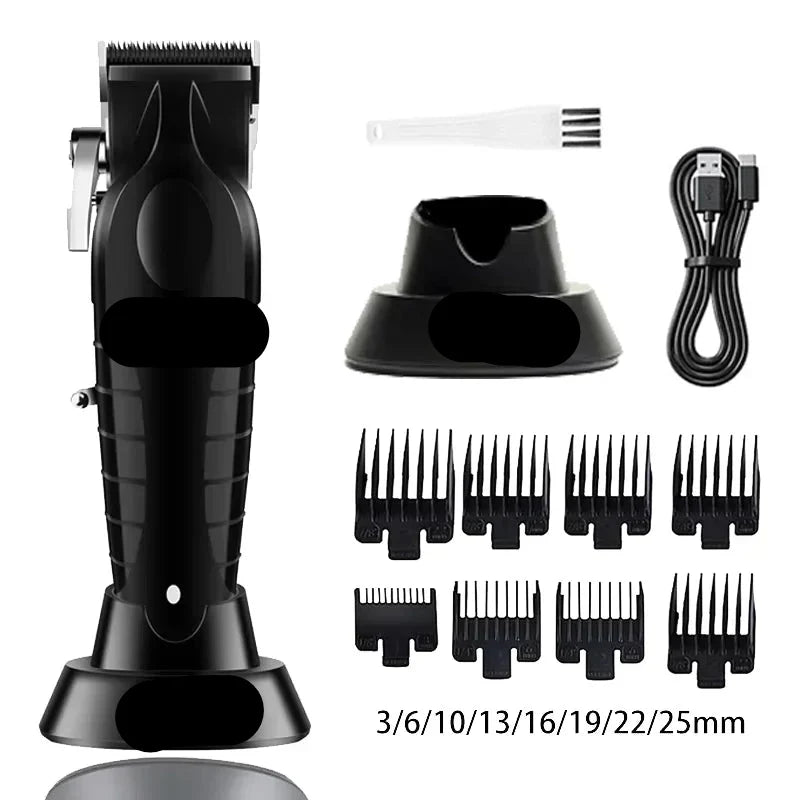 Kit profesional masculino de cortapelos y afeitadora eléctrica