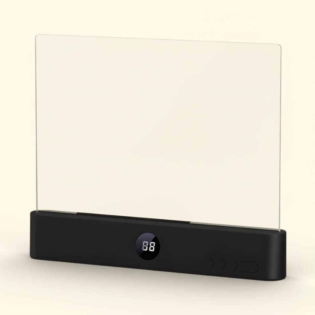 Lámpara de lectura LED para libros, ultrafina, recargable por USB