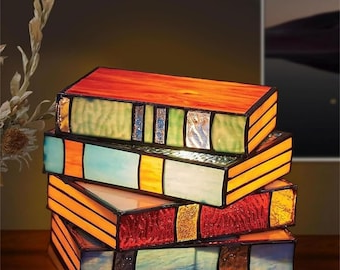 Lámpara de libros