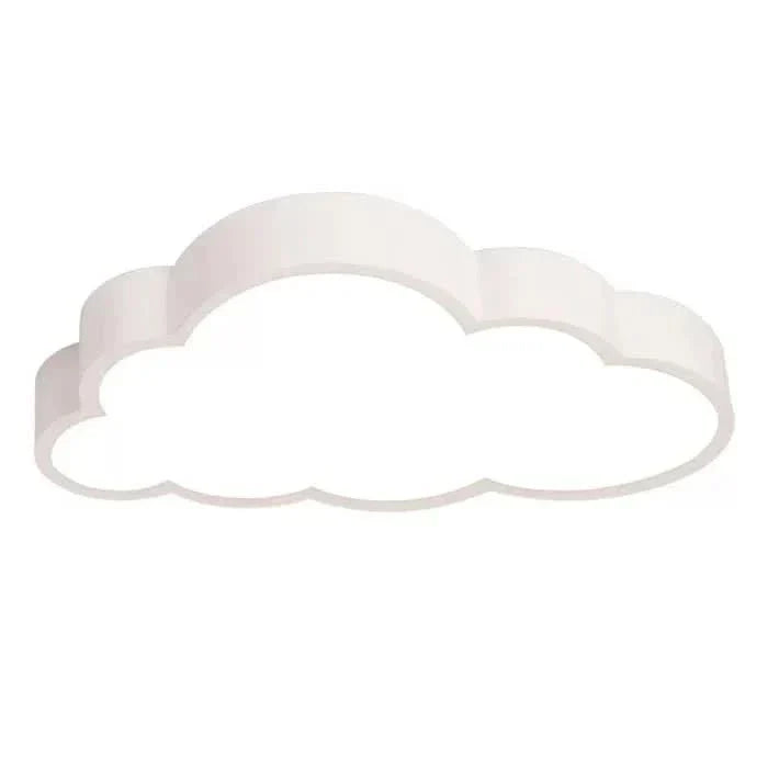 Lámpara de techo LED con diseño de nube para habitación infantil
