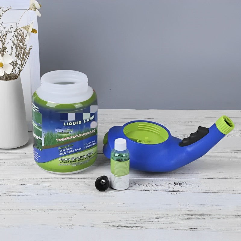 Liquid Lawn Hydro Mousse Spray On Grass Seed | Aplicación sencilla para céspedes irregulares y zonas de mucho tránsito