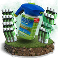 Liquid Lawn Hydro Mousse Spray On Grass Seed | Aplicación sencilla para céspedes irregulares y zonas de mucho tránsito