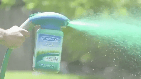 Liquid Lawn Hydro Mousse Spray On Grass Seed | Aplicación sencilla para céspedes irregulares y zonas de mucho tránsito