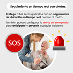 Localizador GPS para personas mayores: impermeable, sin coste mensual