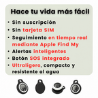 Localizador GPS para personas mayores: impermeable, sin coste mensual