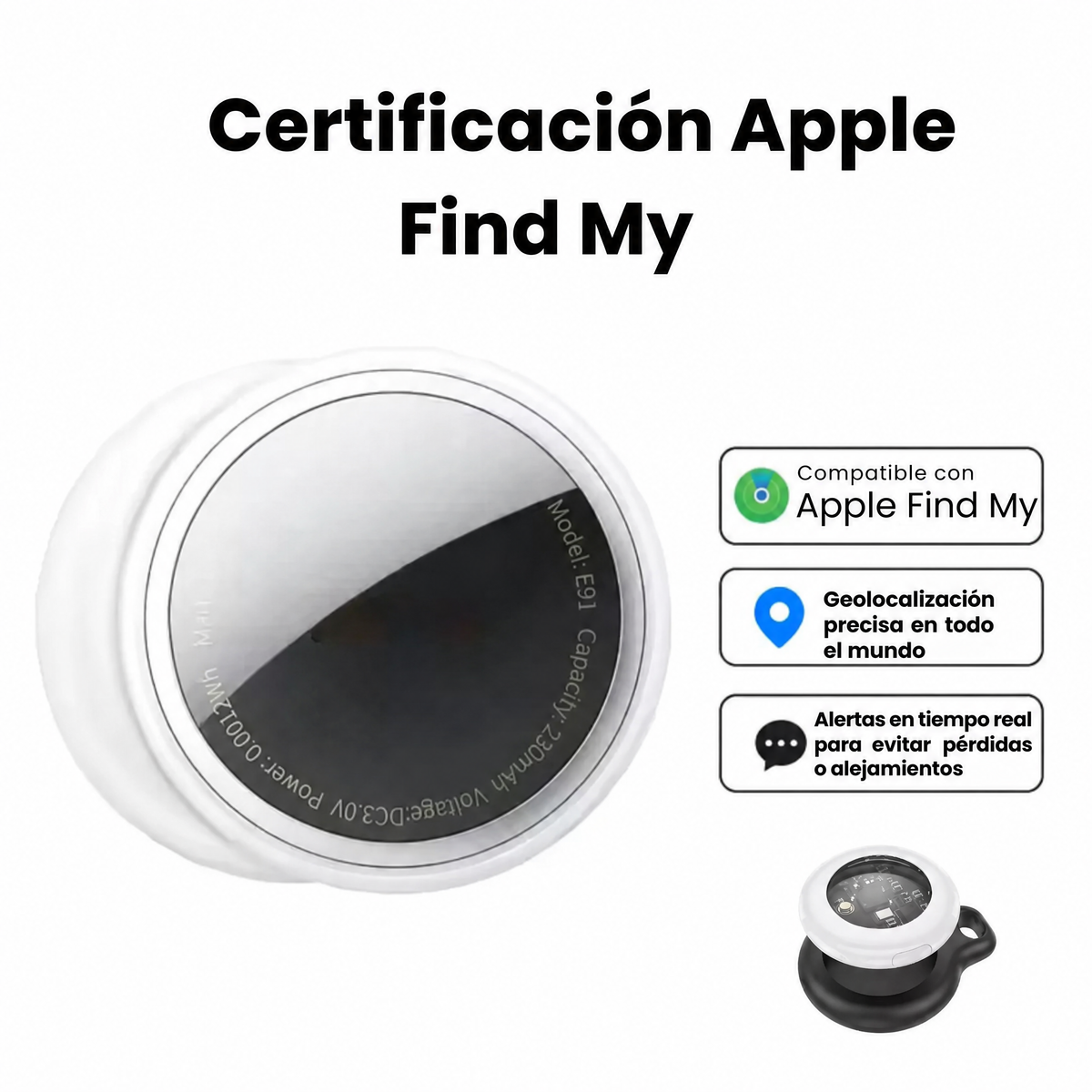 Localizador GPS para personas mayores: impermeable, sin coste mensual