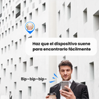 Localizador GPS para personas mayores: impermeable, sin coste mensual