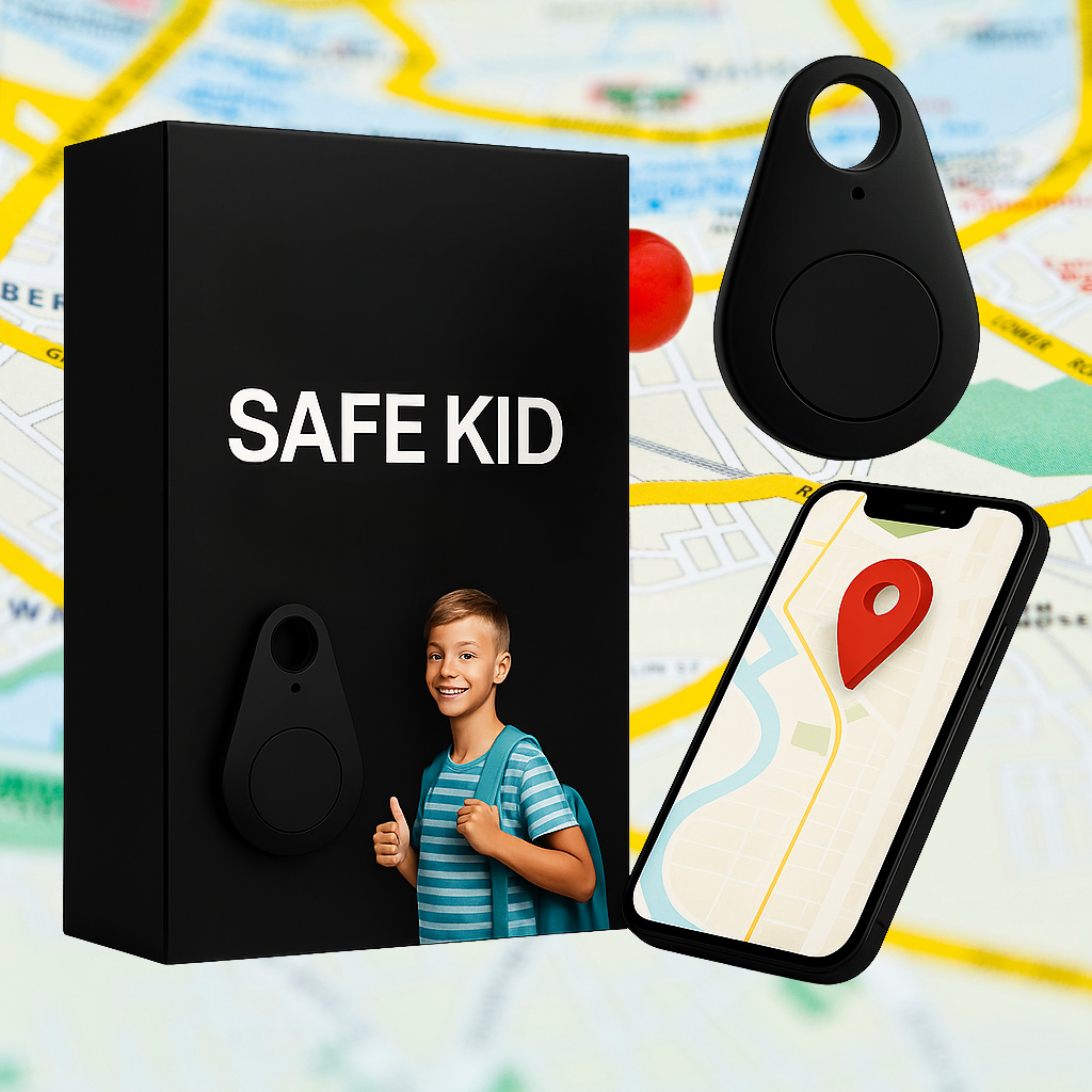 Localizador GPS Seguro para Niños: Ubicación en Directo y Alerta SOS