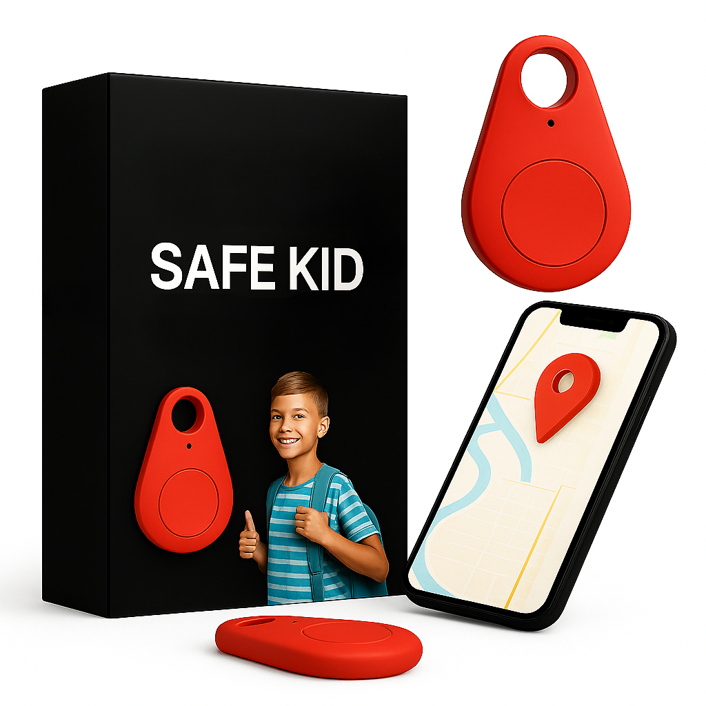 Localizador GPS Seguro para Niños: Ubicación en Directo y Alerta SOS