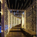 Luces de Navidad para Cortina con 8 Modos de Control - Luces Decorativas Colgantes de Navidad con Control Remoto