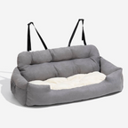 Cama-asiento para perro de máxima comodidad para coche