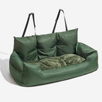 Cama-asiento para perro de máxima comodidad para coche