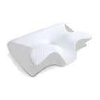 Schmetterlings-Nackenstützkissen aus Memory-Schaum | Ergonómico, hipoalergénico e ideal para todas las posiciones de seguridad.