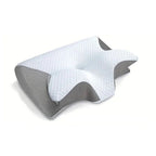 Schmetterlings-Nackenstützkissen aus Memory-Schaum | Ergonómico, hipoalergénico e ideal para todas las posiciones de seguridad.
