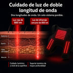 Manga de terapia de luz roja portátil para perros, para el cuidado en casa de la zona lumbar y patas traseras/caderas.