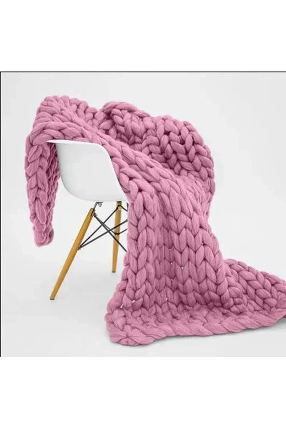 Manta de punto grueso Cozy Knit Chunky Blanket