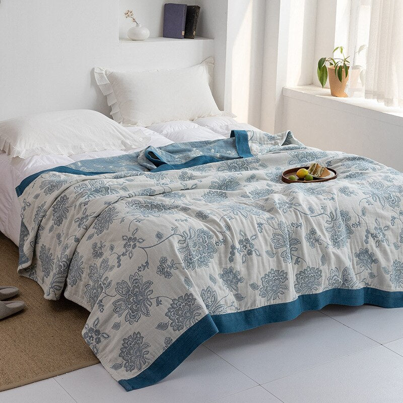 Manta Myk Japanese Throw Blanket