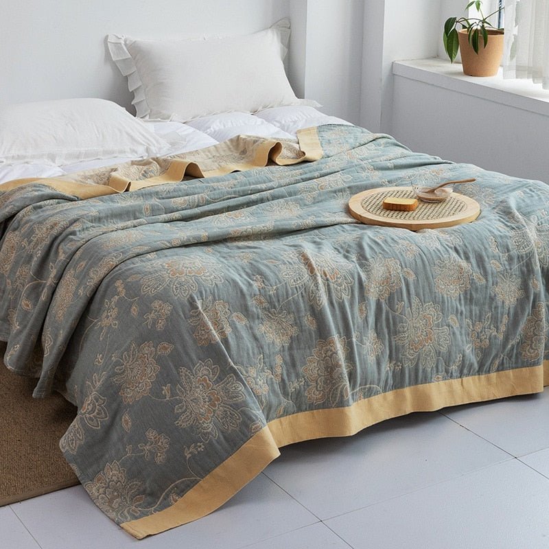 Manta Myk Japanese Throw Blanket