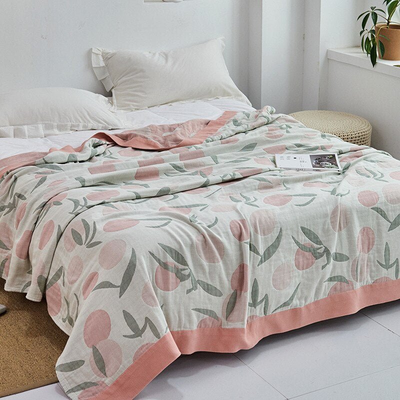 Manta Myk Japanese Throw Blanket