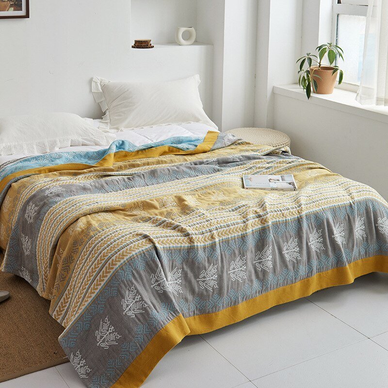 Manta Myk Japanese Throw Blanket