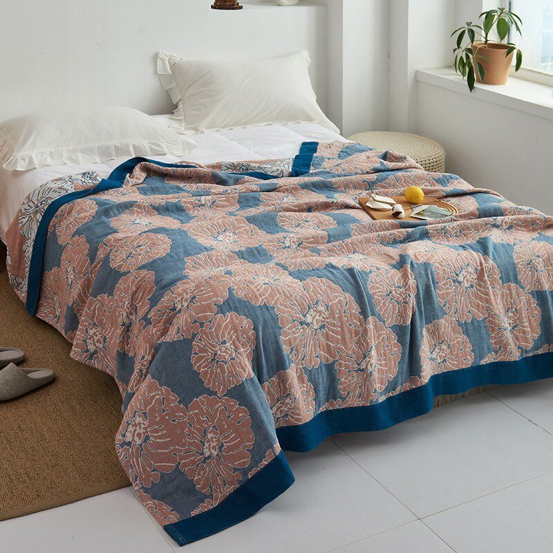Manta Myk Japanese Throw Blanket