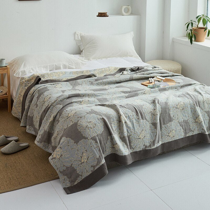 Manta Myk Japanese Throw Blanket