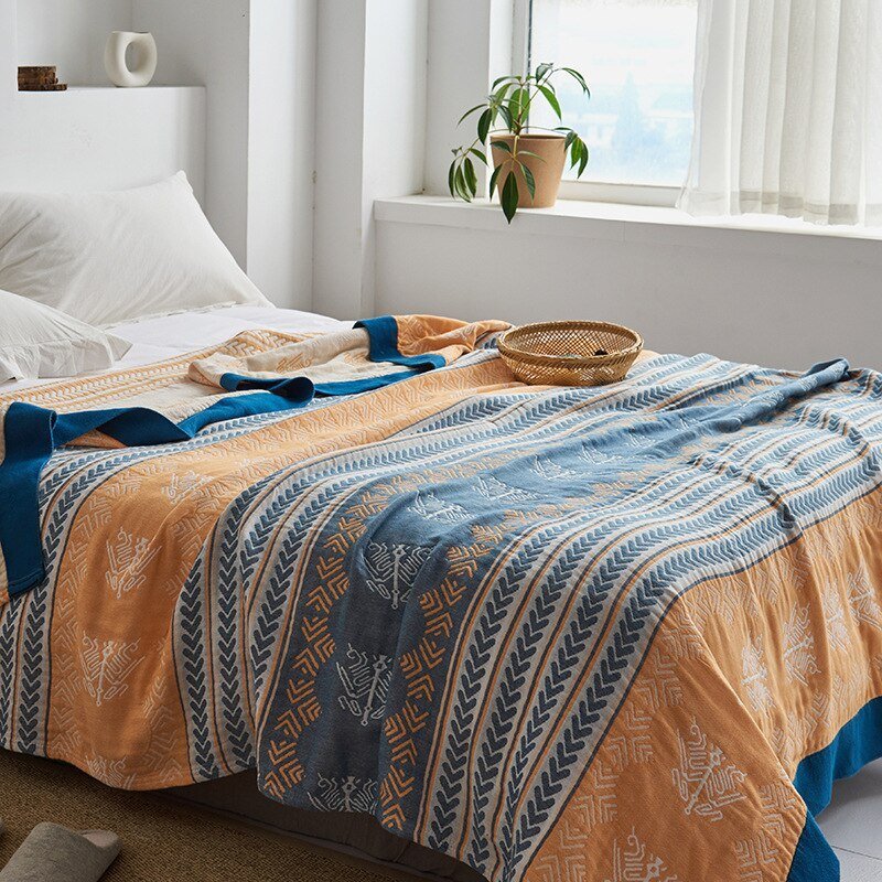 Manta Myk Japanese Throw Blanket