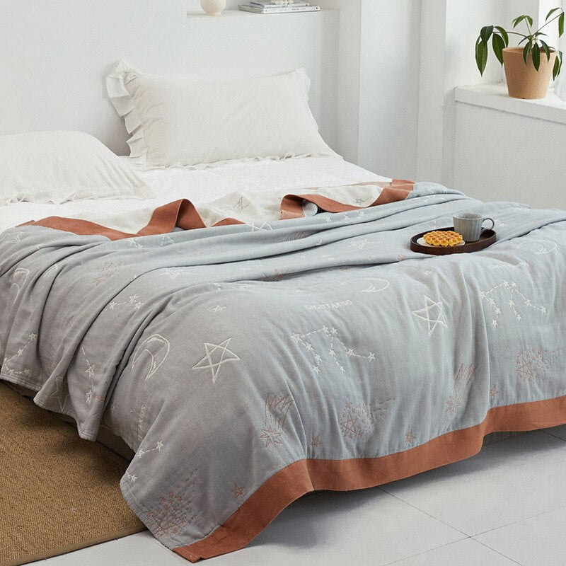Manta Myk Japanese Throw Blanket