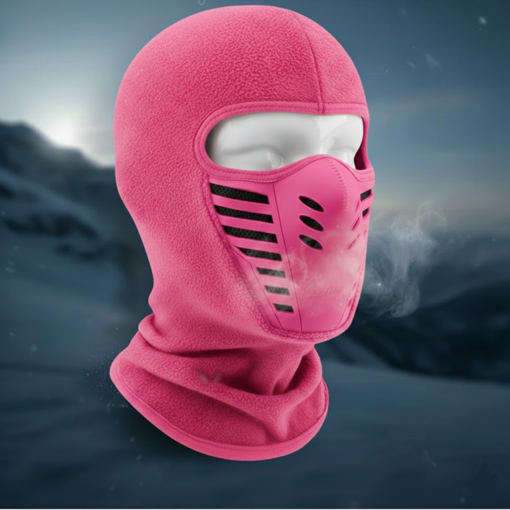 Mascarilla facial de invierno térmica, a prueba de viento, de cobertura total para deportes al aire libre