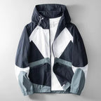 Chaqueta cortavientos Apex para hombre: estilo ligero y resistente a la intemperie.