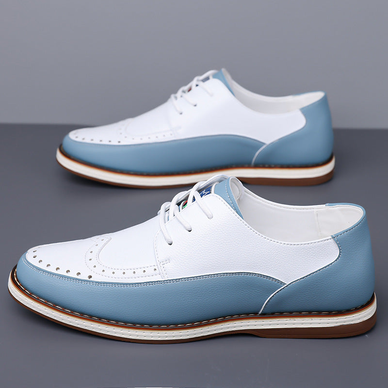 Zapatos Brogue clásicos para hombre con comodidad acolchada