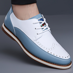 Zapatos Brogue clásicos para hombre con comodidad acolchada
