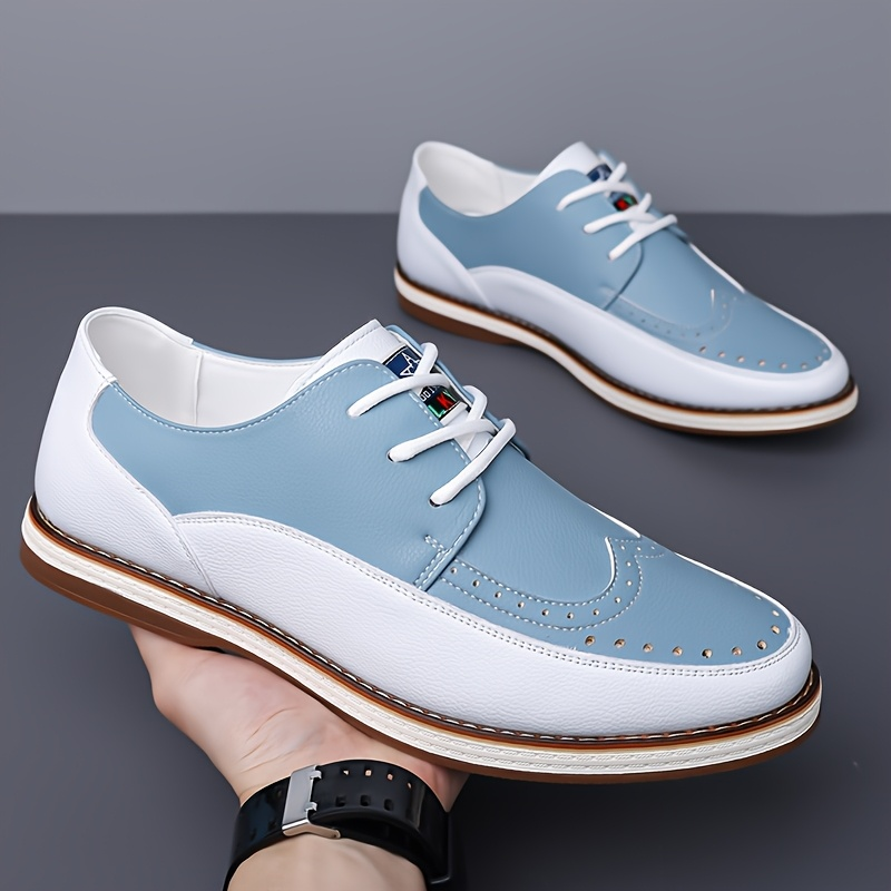 Zapatos Brogue clásicos para hombre con comodidad acolchada